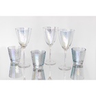 Набор бокалов для вина Magistro «Жемчуг» 400 мл, 6 шт., стекло, перламутровый - Фото 6