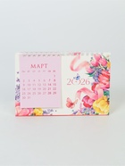 Календарь 2026 домик с перекидным блоком «Цветочный» - фото 60873526