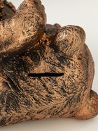 Копилка для денег «Мишка лёжа», гипс, 15×28 см, под бронзу - фото 809343779