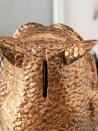 Копилка для денег «Сова с книгой», гипс, 25×18 см, под бронзу с серебром - фото 809343799