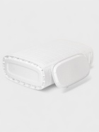 Плетёная корзина для белья с крышкой «Лён», 45 л, 43×20×60 см, белая - Фото 4