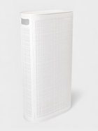 Плетёная корзина для белья с крышкой «Лён», 60 л, 43×20×80 см, белая - Фото 1