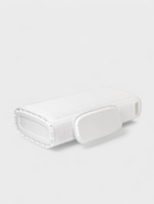 Плетёная корзина для белья с крышкой «Лён», 60 л, 43×20×80 см, белая - Фото 4