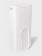 Плетёная корзина для белья с крышкой «Лён», 60 л, 43×20×80 см, белая - Фото 4