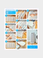 Плетёная корзина для белья с крышкой «Лён», 100 л, 43×32×80 см, графит - Фото 6