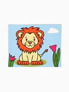 Объемная аппликация "Лев". По методике Монтессори. 257123 - Фото 7