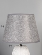 УЦЕНКА Настольная лампа «Кассиопея» Е14 40 Вт серый 20×20×33 см - фото 14980088
