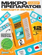 Набор для опытов «Набор микропрепаратов», овощи и зелень - Фото 1