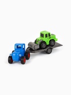 Игрушка трактор с катком «Синий трактор» - фото 809641212