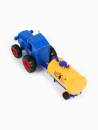 Игрушка трактор с бочкой - фото 809678195