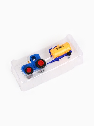 Игрушка трактор с бочкой