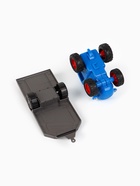 Игрушка трактор с бревнами «Синий трактор» - фото 809641229