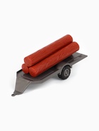 Игрушка трактор с бревнами «Синий трактор» - фото 809641231