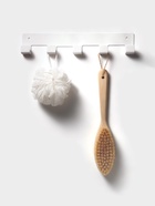 Вешалка настенная, 5 крючков, белая - Фото 1