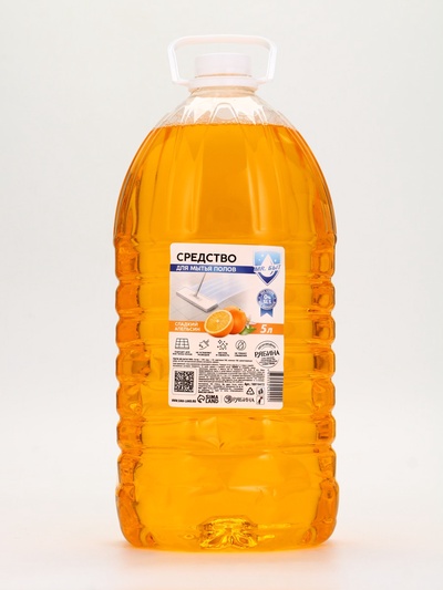 Mr.Быт Средство для мытья пола, 5 л, аромат сладкий апельсин