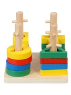 Развивающий деревянный сортер - Фото 2