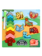 Развивающий сортер "Весёлые насекомые" - Фото 1