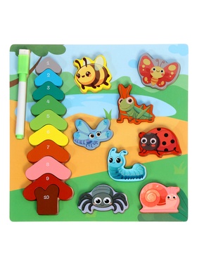 Развивающий сортер «Весёлые насекомые» 10916388