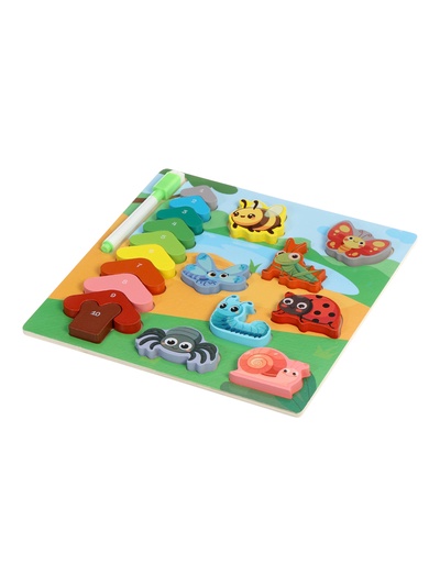 Развивающий сортер «Весёлые насекомые»