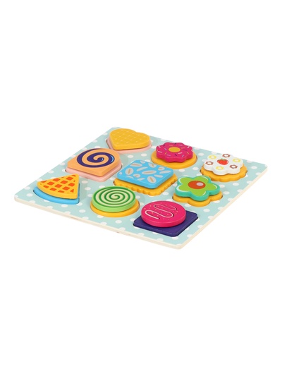 Деревянный кухонный набор - сортер «Пицца»