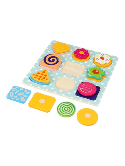 Деревянный кухонный набор - сортер «Пицца»