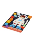 Деревянный Пазл-вкладыш  космос - Фото 2