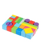 Кубики детские деревянные 27 деталей - Фото 3