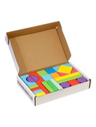 Кубики детские деревянные 27 деталей - Фото 4