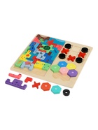 Деревянный  пазл Тетрис 3 в 1 - Фото 6