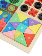 Деревянный  пазл Тетрис 3 в 1 - Фото 4