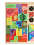 Деревянный  пазл Тетрис 3 в 1 - Фото 5