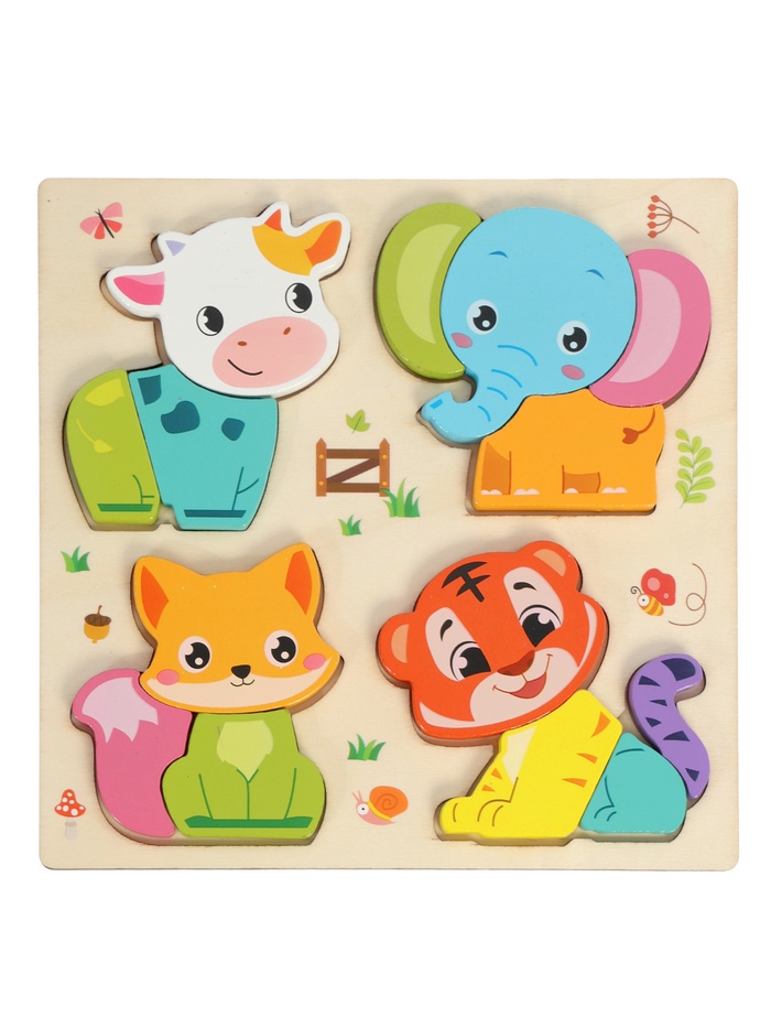 Развивающий 3D Пазл - Фото 1