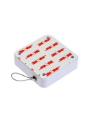 УЦЕНКА Доводчик дверной ТУНДРА, до 20 кг, цвет белый, натяжение 500 г, длина троса 100 см 1095911 10959115