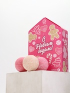 Адвент-календарь «С Новым годом», бомбочки для ванны, 4 шт. х120 г, URAL LAB 10361224