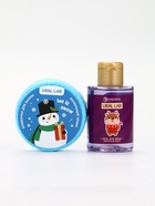 Подарочный набор новогодний в тубусе «Медвежонок», бомбочка, гель, мочалка, URAL LAB - фото 119424483