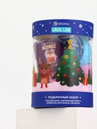 Подарочный набор новогодний в тубусе «Медвежонок», бомбочка, гель, мочалка, URAL LAB - фото 119424491