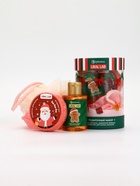 Подарочный набор новогодний в тубусе «Лисичка», бомбочка, гель, мочалка, URAL LAB - фото 119424497