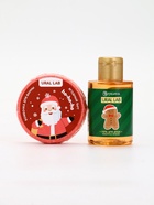 Подарочный набор новогодний в тубусе «Лисичка», бомбочка, гель, мочалка, URAL LAB - фото 119424498