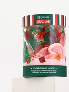 Подарочный набор новогодний в тубусе «Лисичка», бомбочка, гель, мочалка, URAL LAB - фото 119424506