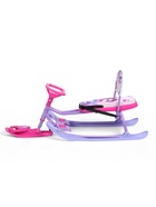 УЦЕНКА Снегокат «Лошадка», со спинкой, розовый, фиолетовый, ТС4-1СЛ/Л Snow Cat - Фото 3