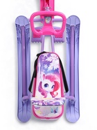 УЦЕНКА Снегокат «Лошадка», со спинкой, розовый, фиолетовый, ТС4-1СЛ/Л Snow Cat - Фото 10