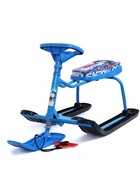 УЦЕНКА Снегокат «Тимка спорт 1+» с гонщиком, голубой, ТС1+/Г Nika - Фото 2