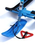 УЦЕНКА Снегокат «Тимка спорт 1+» с гонщиком, голубой, ТС1+/Г Nika - Фото 7