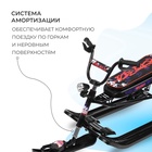 УЦЕНКА Снегокат Snowdrive «Граффити», СНД3/ГЧ - Фото 4