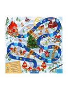 Настольная игра-бродилка «Новогодний переполох», 5+ - фото 61087077