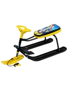 УЦЕНКА Снегокат «Тимка спорт 1+» Winter sport, жёлтый, чёрный, ТС1+/WS Nika Kids - Фото 5