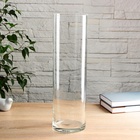 УЦЕНКА Ваза "Иберетта-400" h-40см; d-11,5см, 3,8л прозрачная - Фото 1