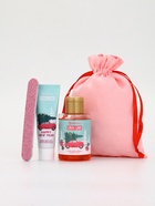 Подарочный набор косметики в мешке: крем для рук, пилочка, гель для душа, аромат ягодный сорбет, URAL LAB - фото 60980195