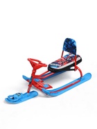 УЦЕНКА Снегокат «Трансформер», со спинкой, красный, синий, ТС4-1/ТР Snow Cat - Фото 6