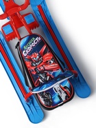 УЦЕНКА Снегокат «Трансформер», со спинкой, красный, синий, ТС4-1/ТР Snow Cat - Фото 9